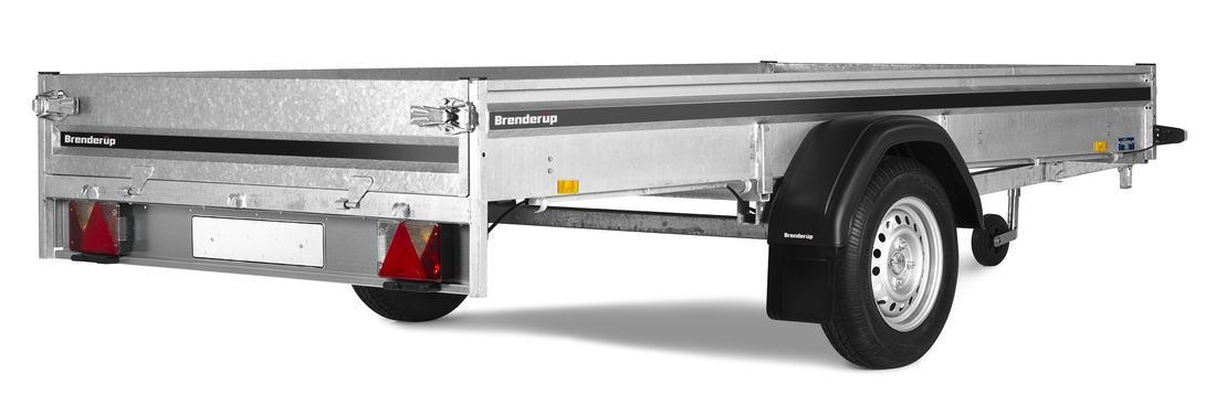 Brenderup Snöskotersläp Serie S Outline 330L 750 kg - 2