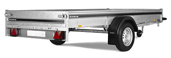 Brenderup Snöskotersläp Serie S Outline 330L 750 kg