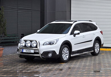 STOR TRIO Frontbøjle [Sort] - Subaru Outback 2015-2020