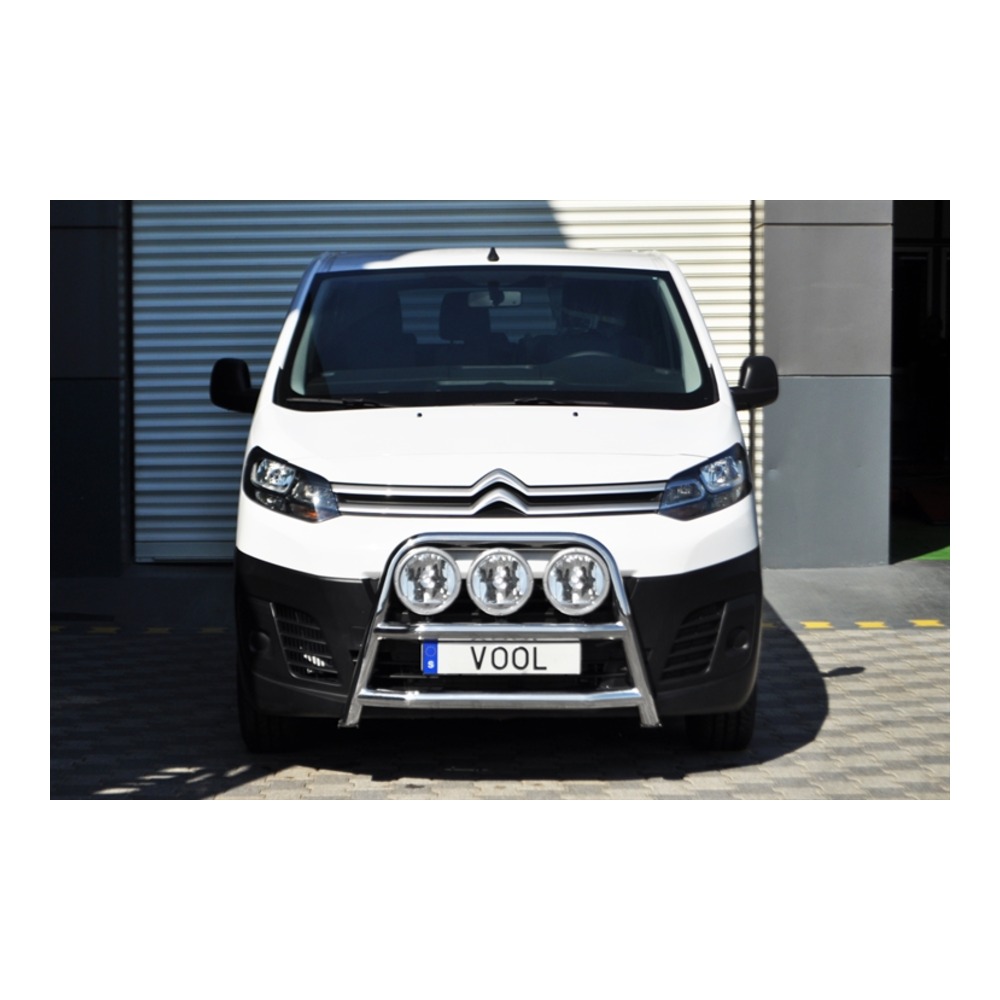 STOR TRIO Frontbøyle [Svart] - Toyota Proace 2016-