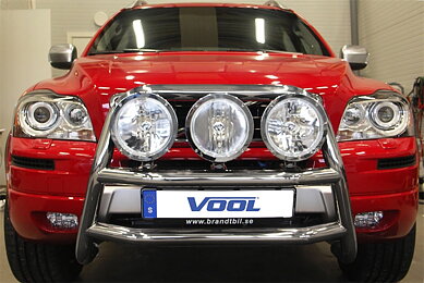 STOR TRIO Frontbåge [Svart] - Volvo XC90 2009-2014