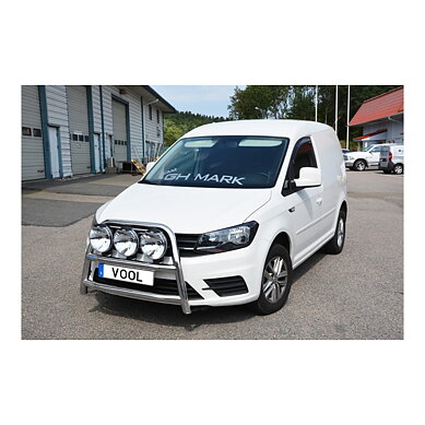 STOR TRIO Frontbåge [Svart] - VW Caddy 2016-2020