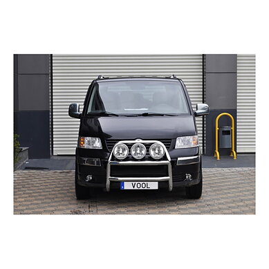 STOR TRIO Frontbåge [Svart] - VW T5 2010-2015