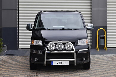 STOR TRIO Frontbåge [Svart] - VW T5 2010-2015