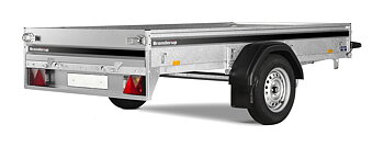 Brenderup Lågbyggd flakvagn Serie LM Obromsad 750 kg