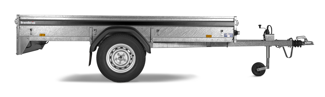 Brenderup Lågbyggd flakvagn Serie LM Obromsad 750 kg - 3