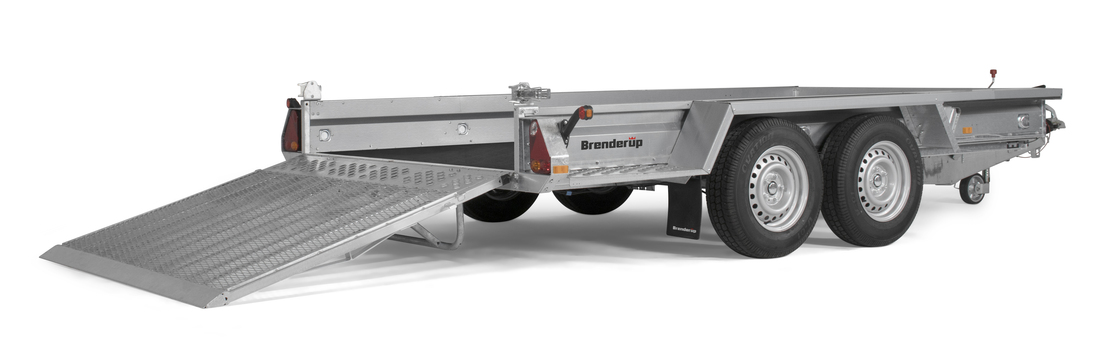 Brenderup Maskinsläp Serie MT Stålgolv 3500 kg - 3