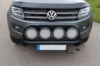 STOR QUADRO 76MM Frontbøjle [Sort] - VW Amarok 2011-2016