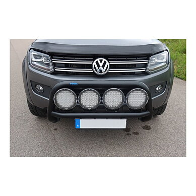STOR QUADRO 76MM Frontbøjle [Sort] - VW Amarok 2011-2016