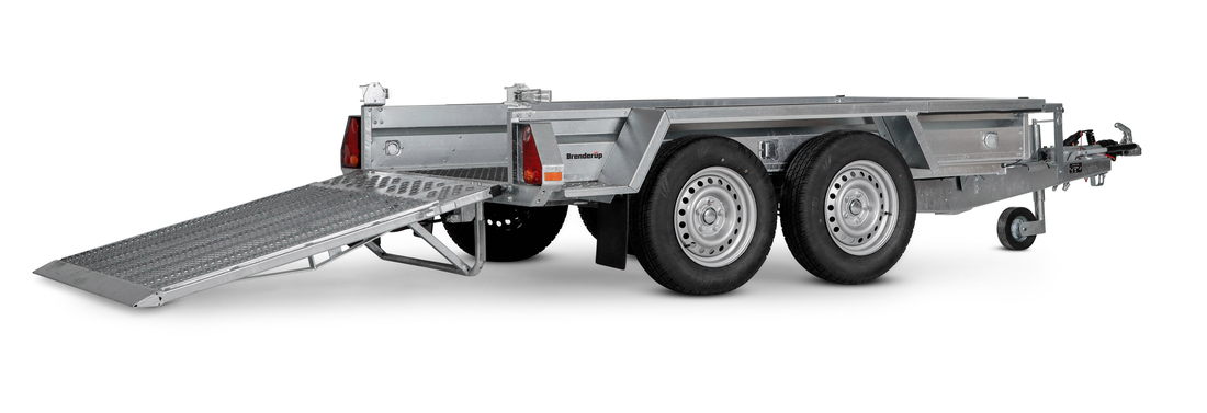 Brenderup Maskinsläp Serie MT Stålgolv 2600 kg - 3