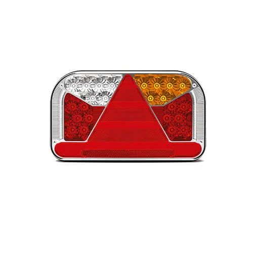 Left LED Rear light without license plate light 12-36v 100cm. cable - 3