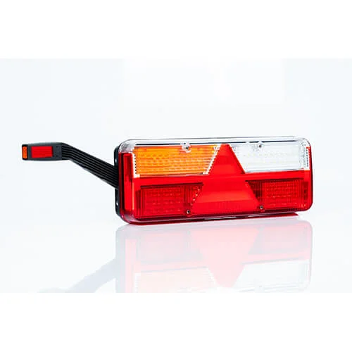 Right LED Trailer Light dynamic warning light 9-36v 200cm. cable - 2