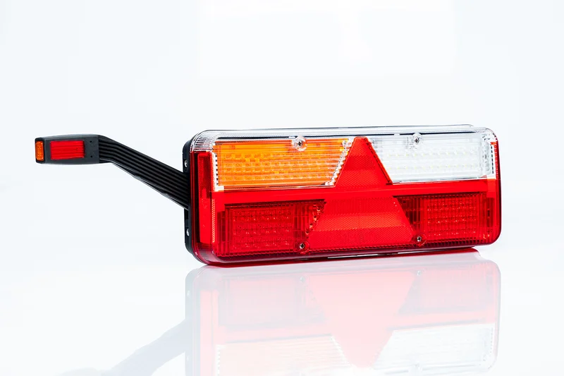 Left LED trailer light dynamic warning light 9-36v 7-PIN - 3