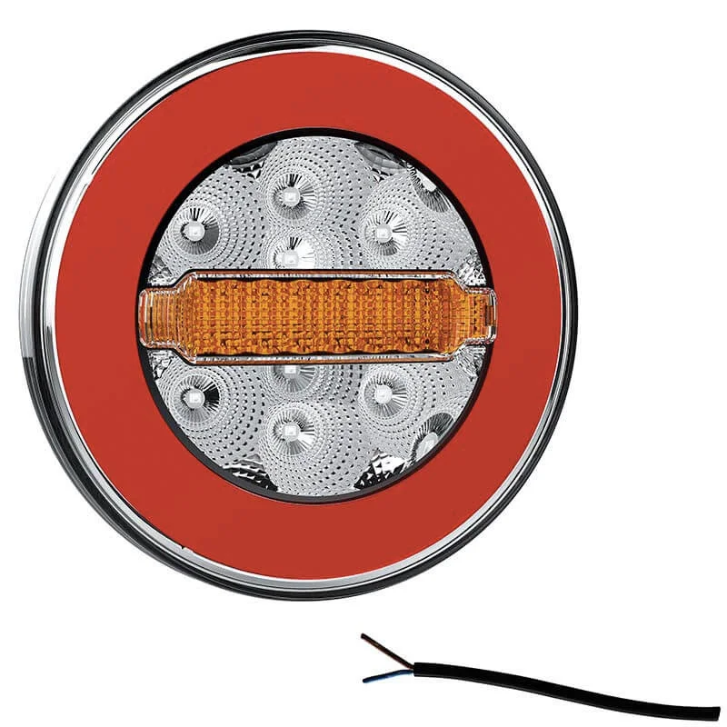 LED Rear light Y-homologation without license plate light 12-36v 100cm. cable
