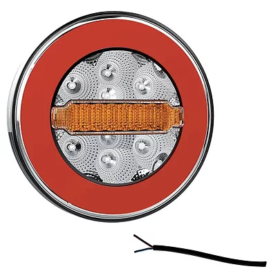 LED Rear light Y-homologation without license plate light 12-36v 100cm. cable