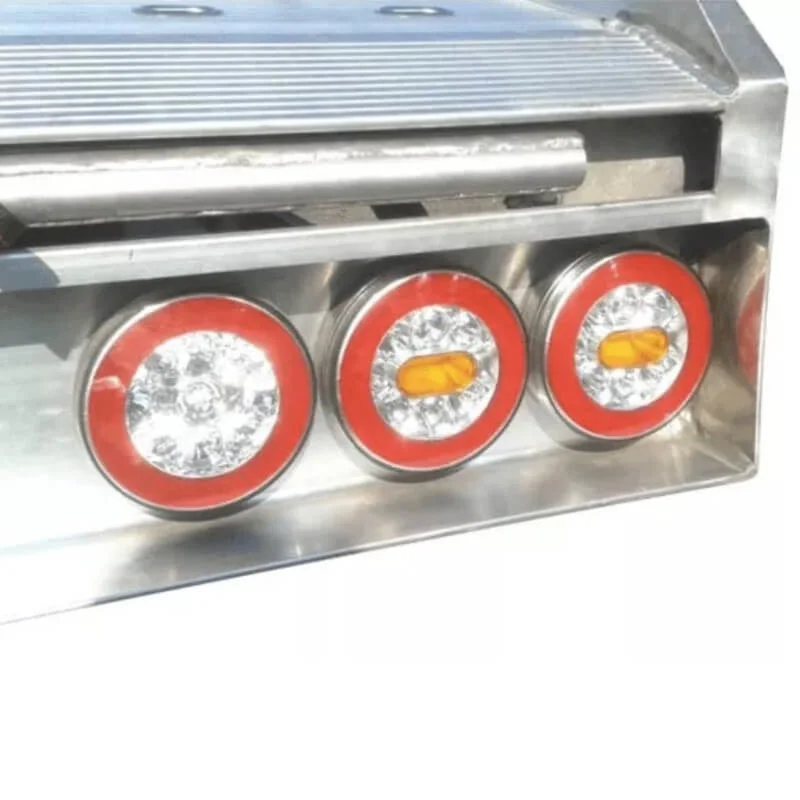 LED Rear light Y-homologation without license plate light 12-36v 100cm. cable - 4