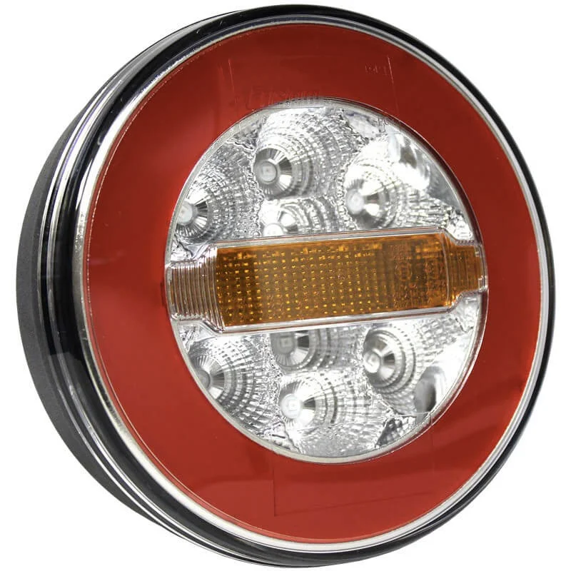 LED Rear light Y-homologation without license plate light 12-36v 100cm. cable - 2