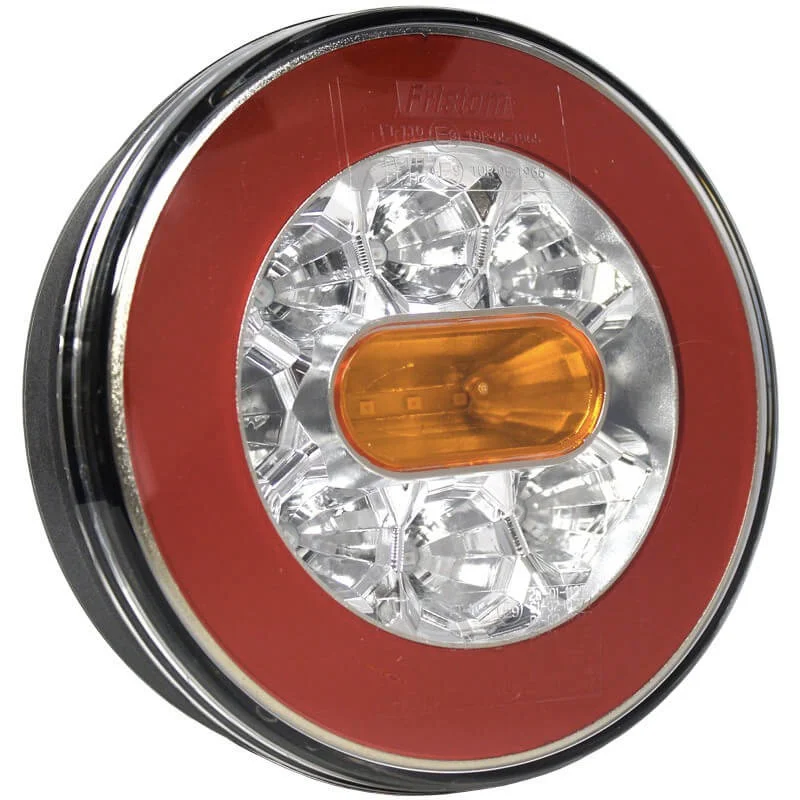 LED Tył lampa bez oświetlenie tablicy rejestracyjnej 12-36v 5-PIN - 2