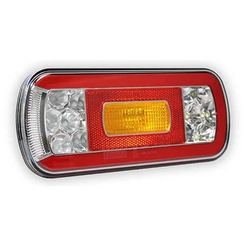 LED Arrière feu avec éclairage de plaque 12-36v 5-PIN - 5