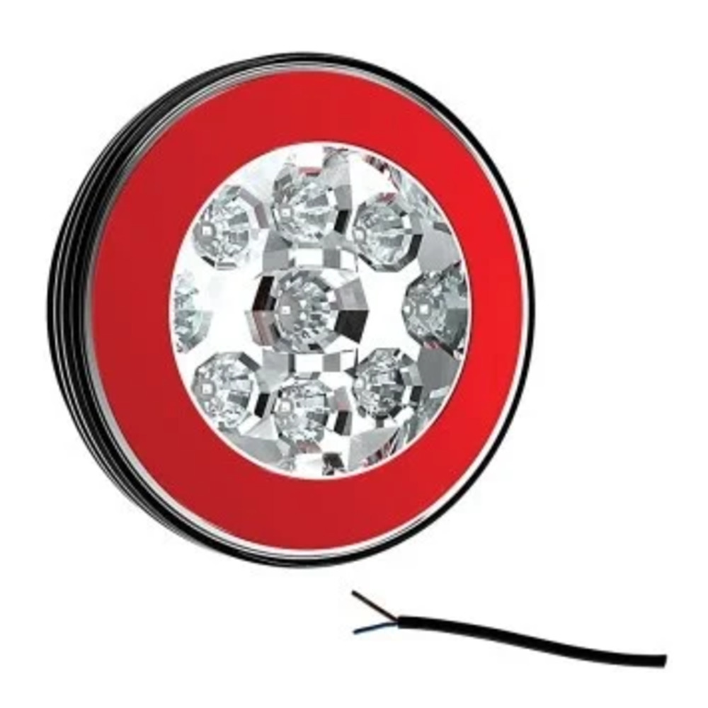 LED reverse luz com luz traseira 12-36v 100cm. cabo