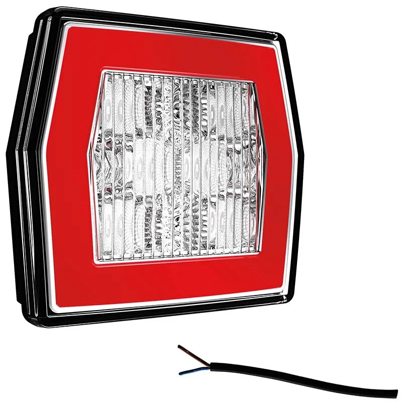 LED feu de recul avec feu arrière 12-36v 100cm. câble