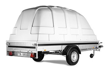 Plasthuv 125 cm (mont.)