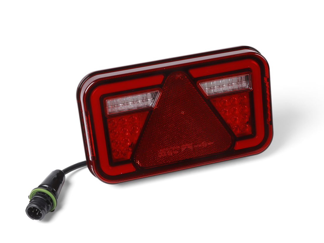 Baklykta LED, vänster