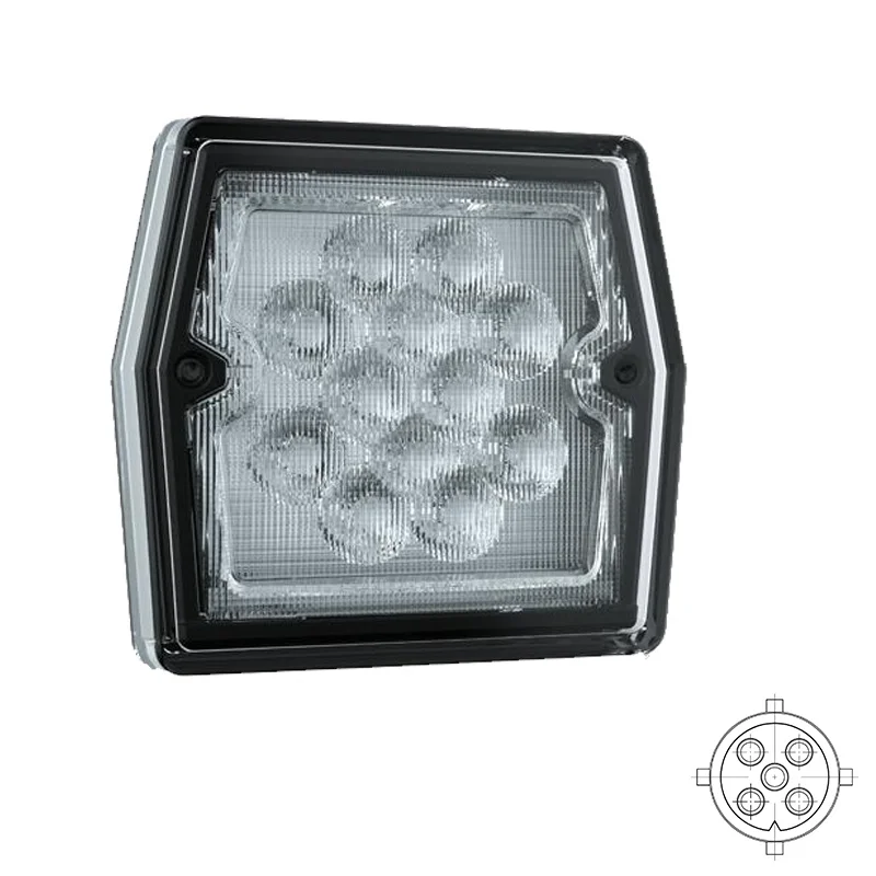 LED compact luce di retromarcia 12v 5-PIN bayonet
