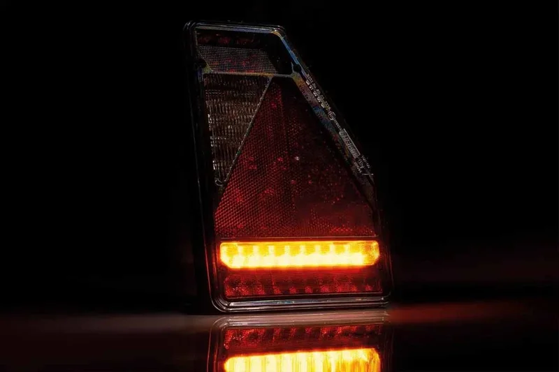 Prawy LED Tył lampa triangle 12v 5-function 5-PIN - 3