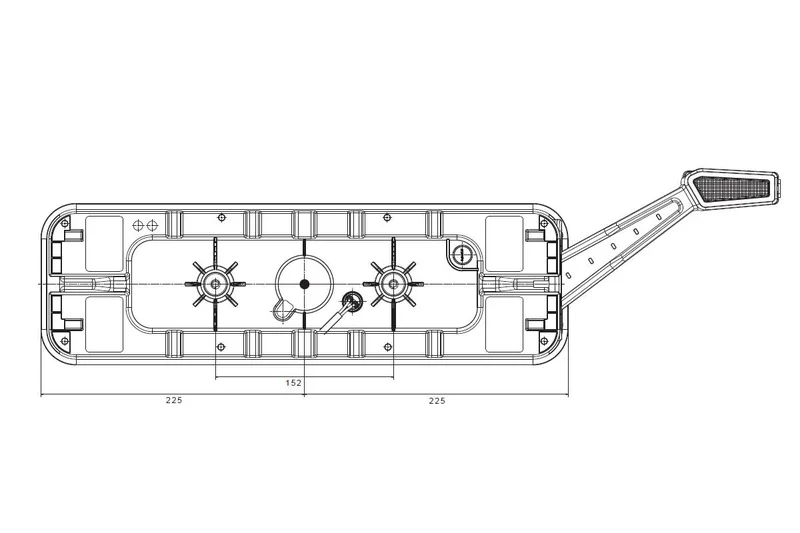 Links LED Trailer Lamp 24v Full LED Canbusproof 2.5m. kabel - 9
