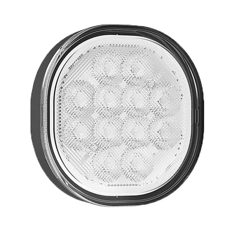 LED reverse light 12-24v 50cm. cable superseal flat mounting - 2