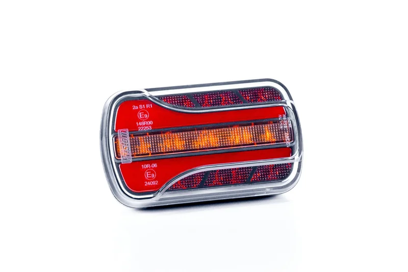 LED Baklys kompakt 3-funksjoner 12/24V