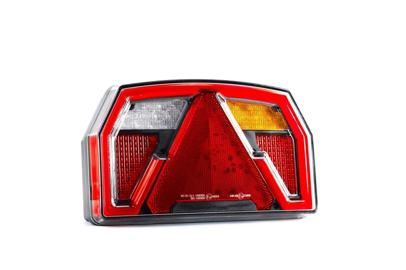 LED Neon Baklys høyre + kent. 12-24V / 100cm kabel