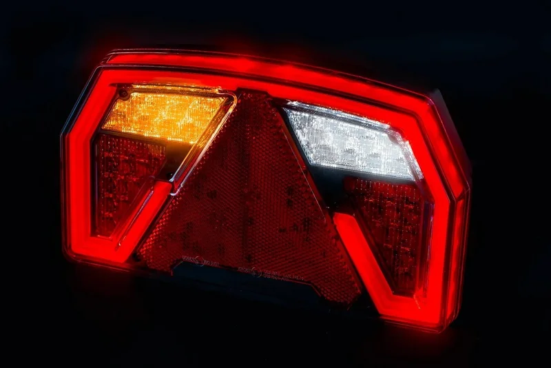 LED Neon rear light left 12-24v / 100cm cable - 2