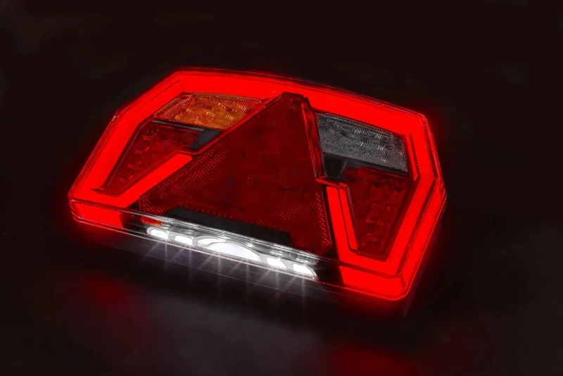 LED Neon Baklys venstre + kent. 12-24V / 6 PIN - 2