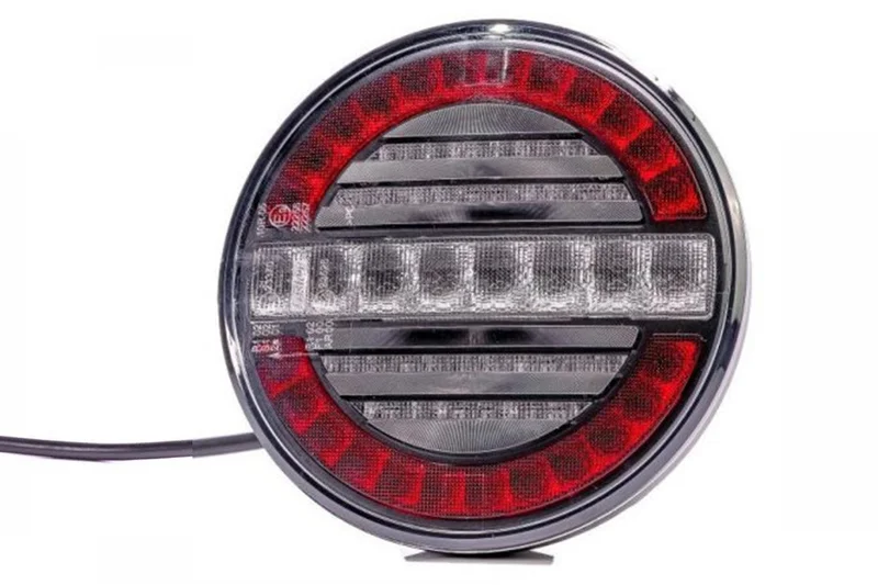 LED dimljus och backljus (rund) 12-24V 100cm kabel