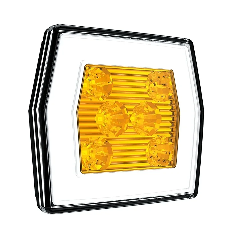 LED Daytime running lights with warning light function 12-24v