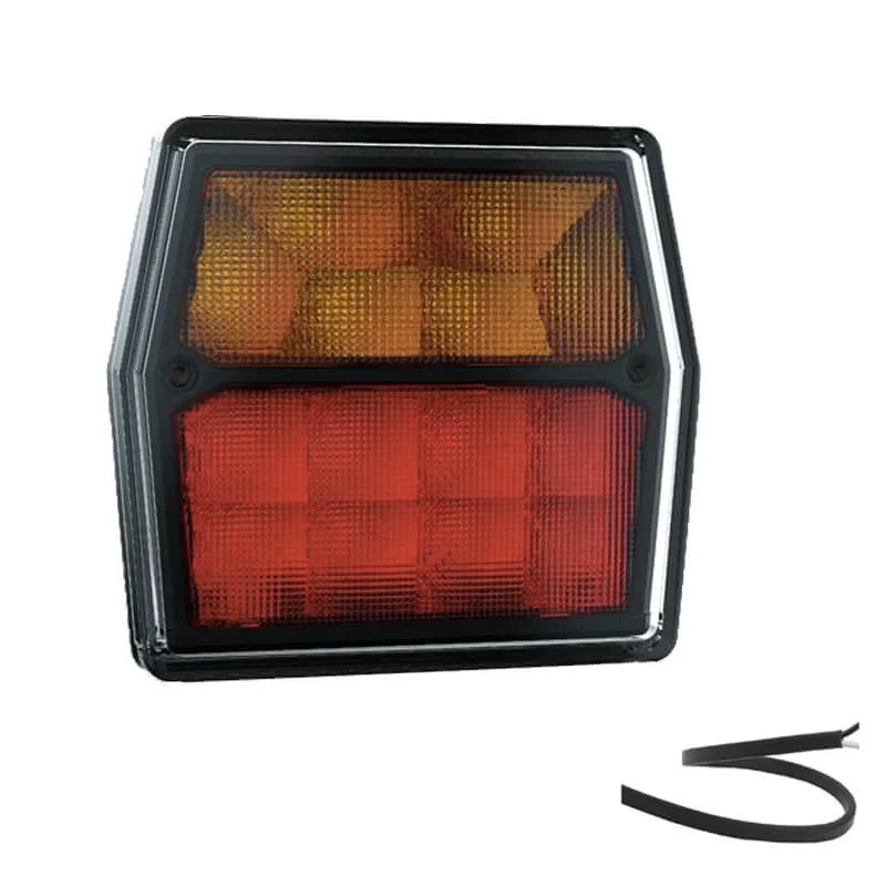 LED compact rear light 12v 100cm. cable excl. license plate light
