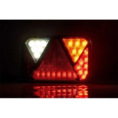 Right LED Rear light with reverse light 12v 5-PIN - 4