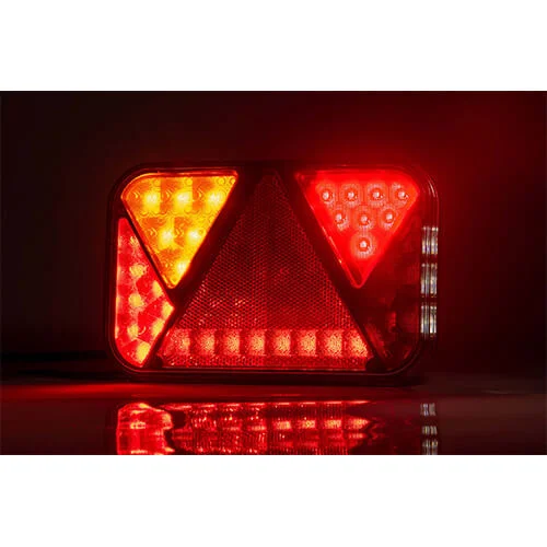Left LED Rear light with fog light 12v 5-PIN - 5