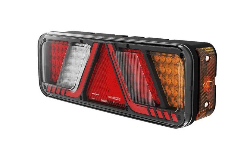 Höger LED släpvagnsljus 24v Full LED Canbus-säkrat, 7-PIN AMP - 3