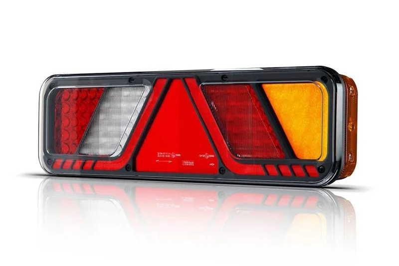 Höger LED släpvagnsljus 24v Full LED Canbus-säkrat, 7-PIN AMP