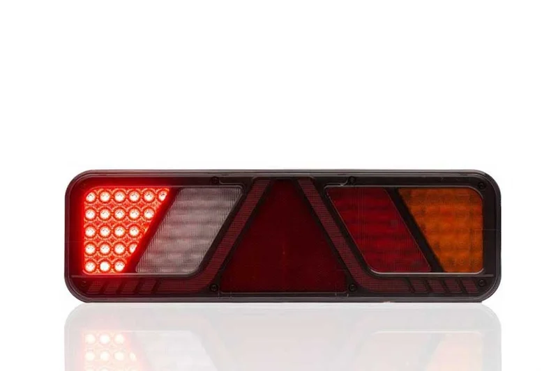Höger LED släpvagnsljus 24v Full LED Canbus-säkrat, 7-PIN AMP - 9