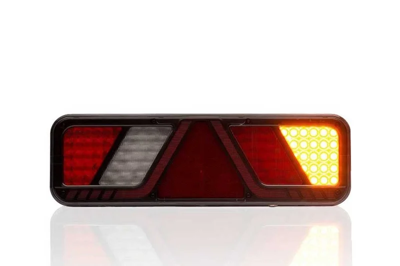 Höger LED släpvagnsljus 24v Full LED Canbus-säkrat, 7-PIN AMP - 4