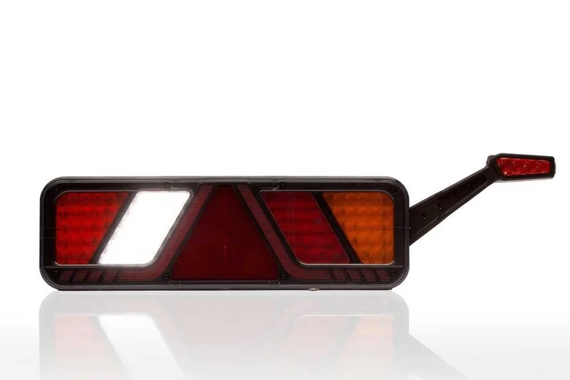 Höger LED släpvagnsljus 24v Full LED Canbus-säkrat, 7-PIN AMP kontakt - 7