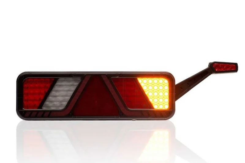 Höger LED släpvagnsljus 24v Full LED Canbus-säkrat, 7-PIN AMP kontakt - 3