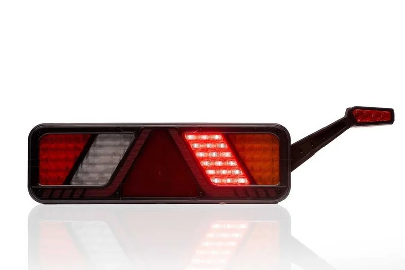 Höger LED släpvagnsljus 24v Full LED Canbus-säkrat, 7-PIN AMP kontakt - 5