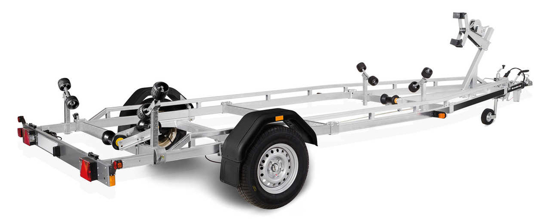 Brenderup Båttrailer Bromsad 22 fot 1500 kg - 2