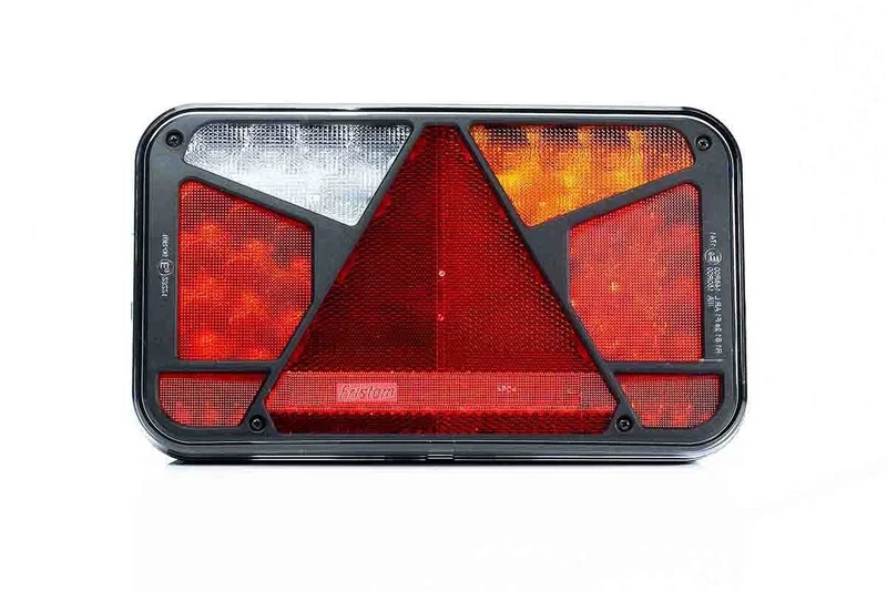 LED Rear light right 12-24v 6-functions 6-PIN bayonet