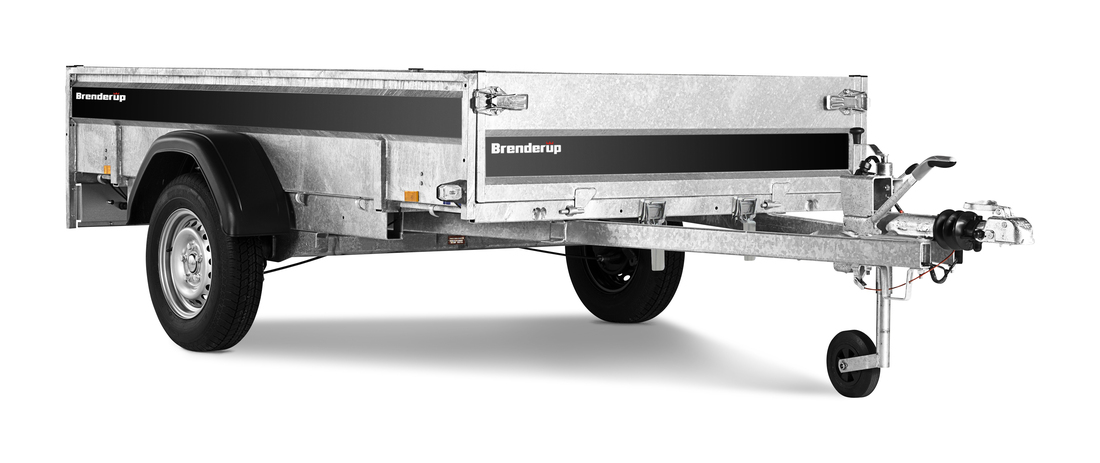 Brenderup Lågbyggd flakvagn Serie RT 1250 kg